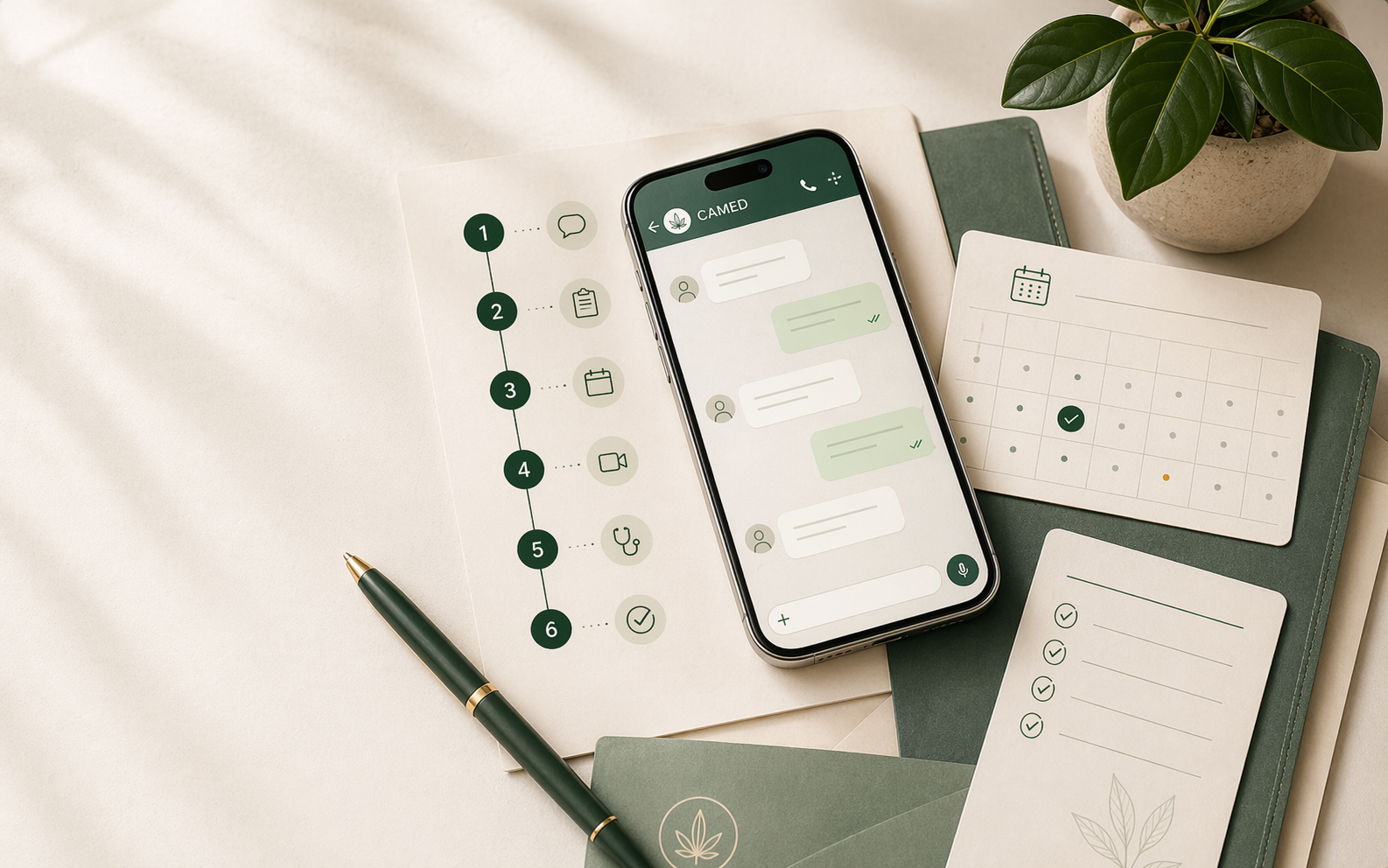 Visual de ruta clínica CAMED